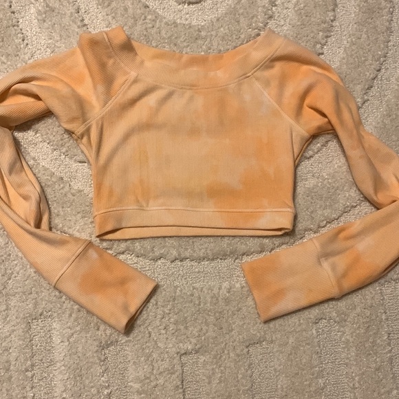 ARX LAB Tie Dye Ribbed Knit Crop Top - Picture 7 of 11